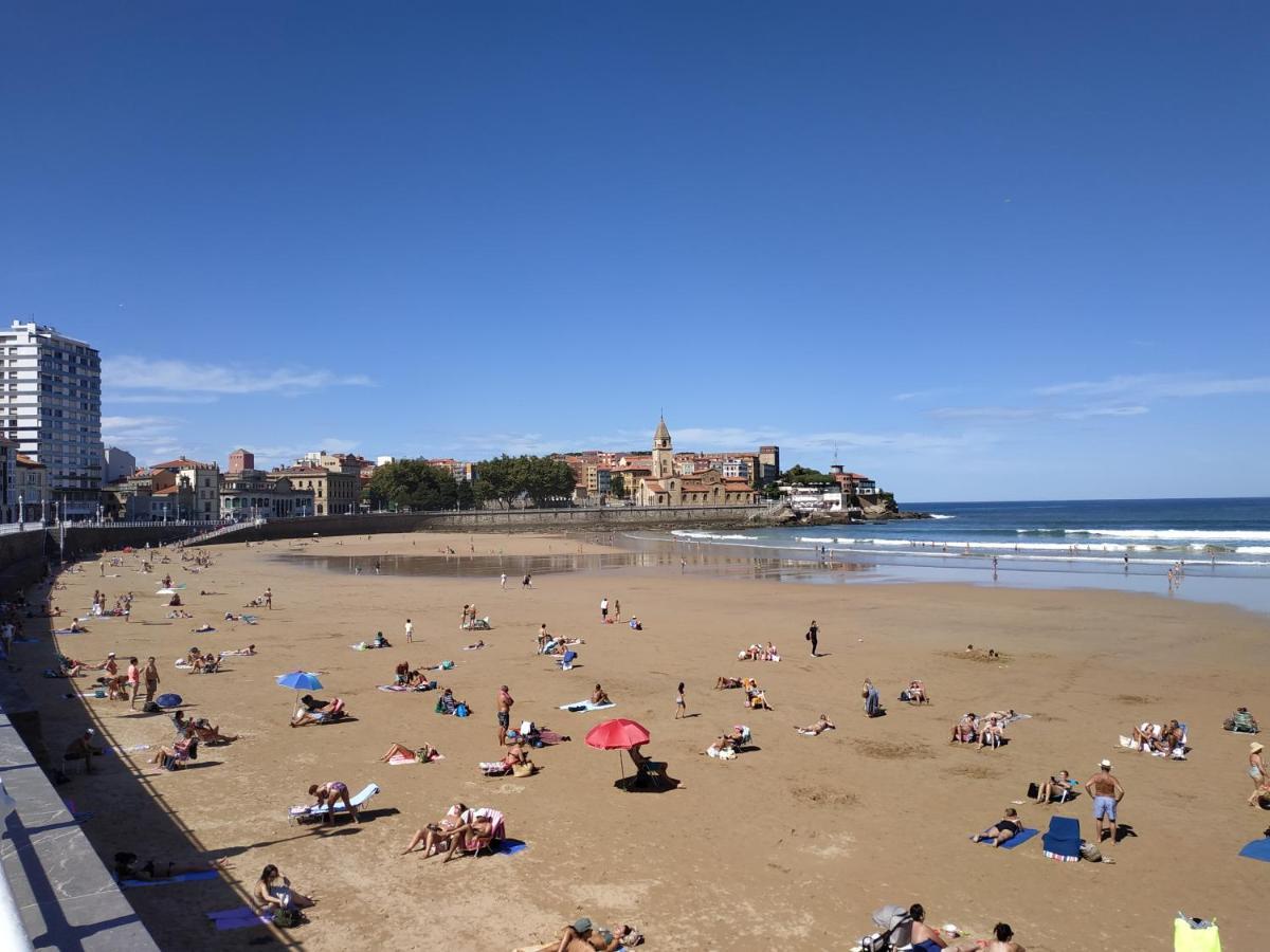 El Rincon Del Puerto Apartment Gijon Luaran gambar